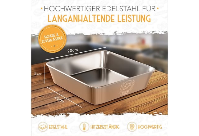 Krustenzauber Brotbackform KRUSTENZAUBER Gusseisen Topf zum Brotbacken & andere Brotbackformen