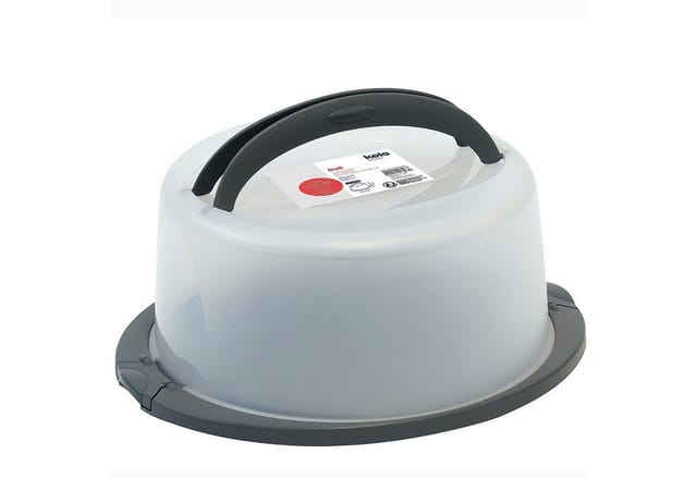 kela Kuchentransportbox Deli, PP-Kunststoff, Tragegriffe, temperaturbeständig von -40°C bis 100°C, Tortencontainer