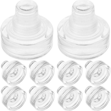 Set Mit 10 Glasstopfen Für Wein- Und Bierflaschen – 3,20 X 2,90 X 2,90 Cm