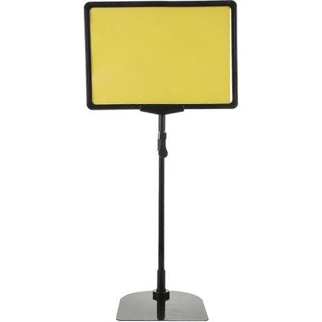 Preisaufsteller-set, Preisschildhalter Für Supermärkte – 83,00 X 30,50 X 20,00 Cm – Schwarz