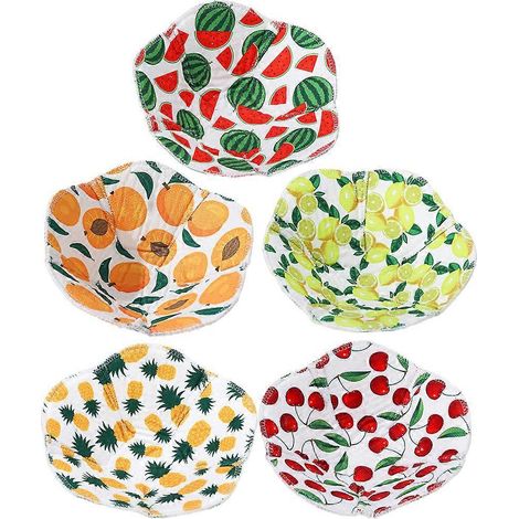 Set Mit 5 Isolierten Schüsselhaltern, Mikrowellen- Und Ofenfest, Küchenaccessoires (zufällige Ausführung) – 20,00 X 20,00 X 5,00 Cm