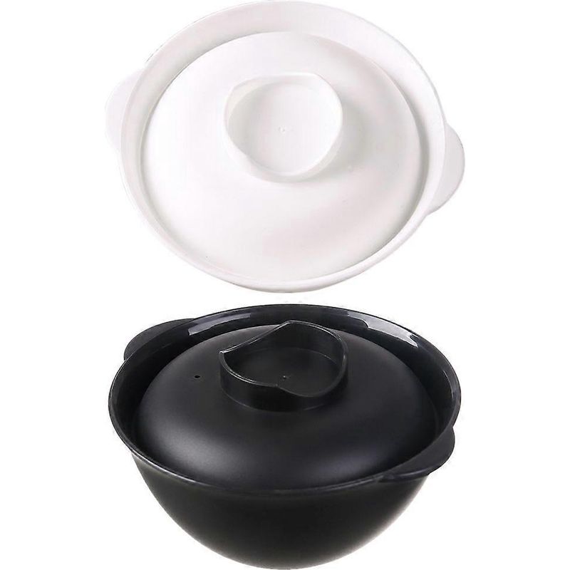 Set Mit 2 Mikrowellengeeigneten Schüsseln Im Japanischen Stil Für Ramen, Nudeln, Suppen Oder Müsli. – 14 X 14 X 6 Cm