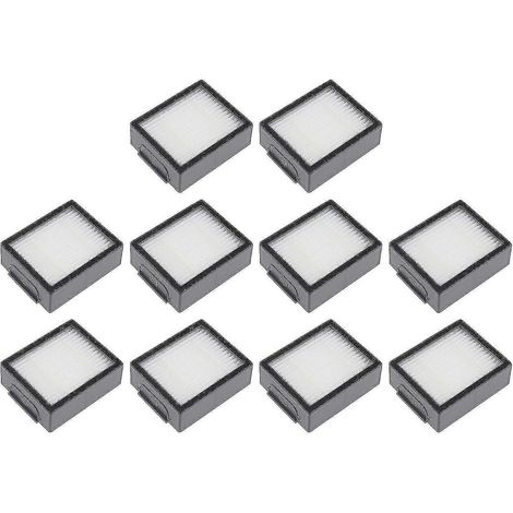 Packung Mit 10 Filtern, Kompatibel Mit Den Staubsaugern Ba I Und E I7+ E5 E6 I3