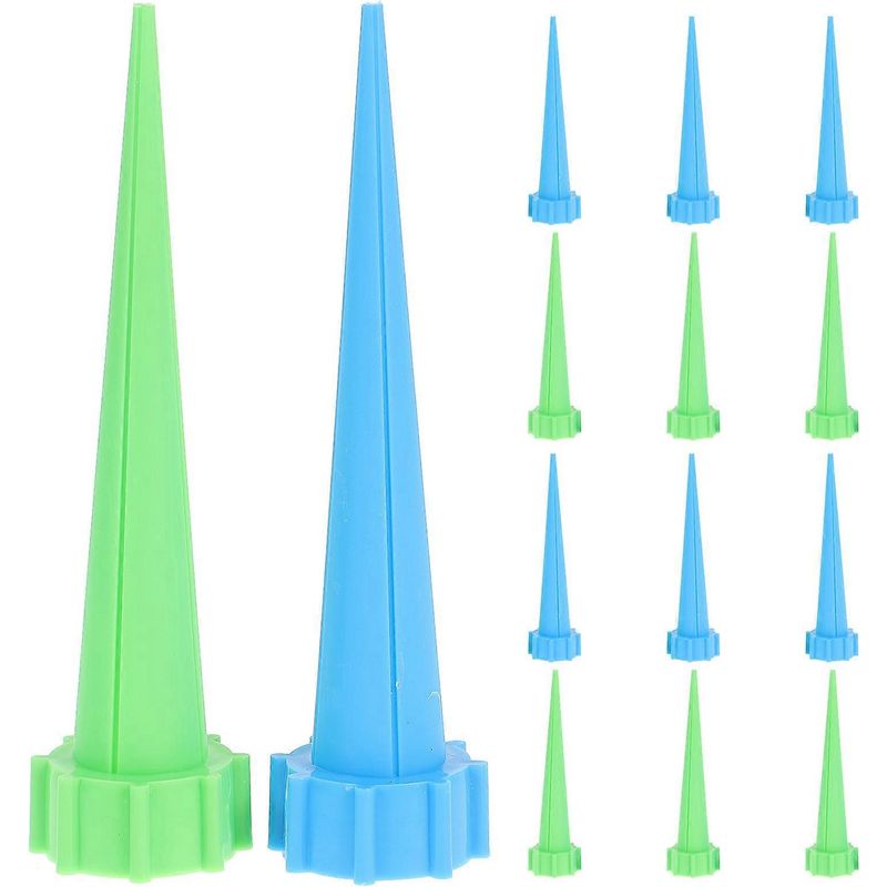 16 Automatische Bewässerungsgeräte Aus Kunststoff Mit Tropfbewässerungssystem Für Zimmerpflanzen (1 Packung Enthält 4 Stück, 4 Packungen In Zufälligen Farben) – 33 X 13,5 Cm – Farbe Zufällig