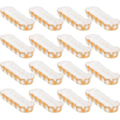 200 Mini-kuchenformen In Bootsform Aus Papier, Fett- Und Hitzebeständig, Ideal Für Hochzeiten Und Andere Besondere Anlässe. – 155,5 Cm