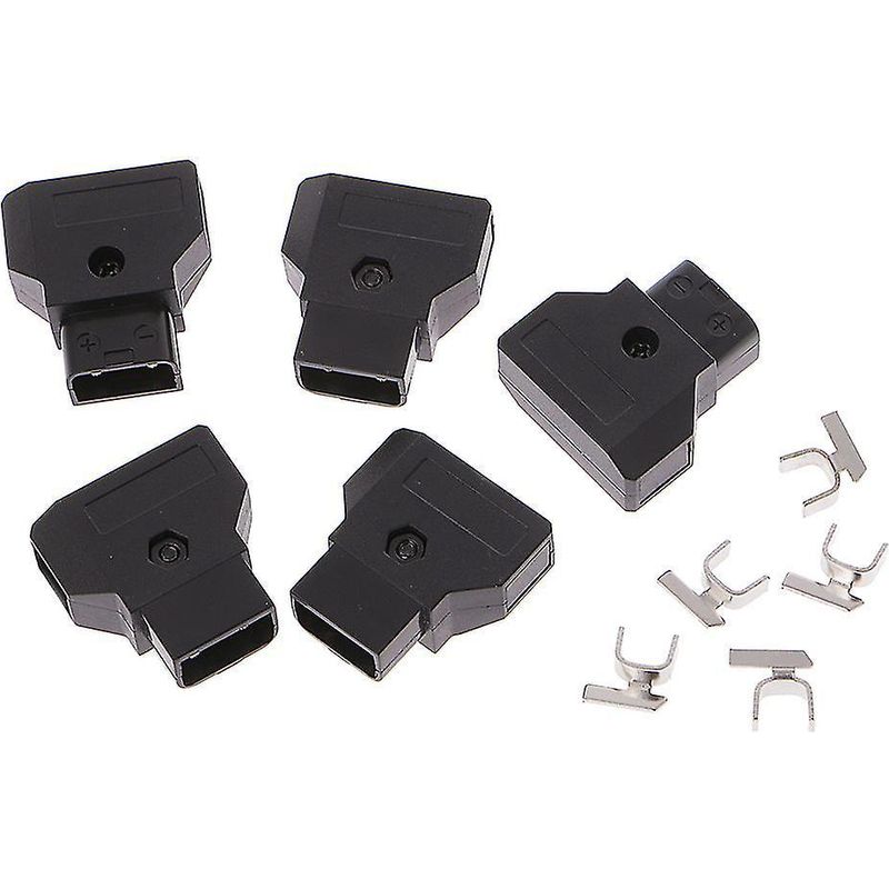 5er-pack Diy-d-tap-steckverbinder Für Das Stromkabel Von Digitalen Spiegelreflexkameras, V-mount, Anton, Stecker
