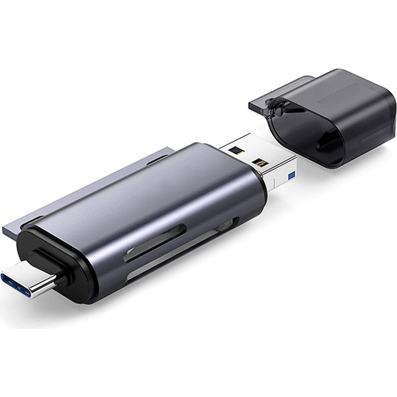 5-in-1 High-speed Usb 3.0 Micro-b, Sd- Und Tf-kartenleser Mit Mini-otg