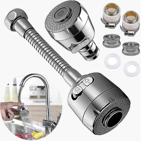 Wassersparende Armatur, 17 Cm Spritzschutzarmatur, Multifunktionsarmatur-set