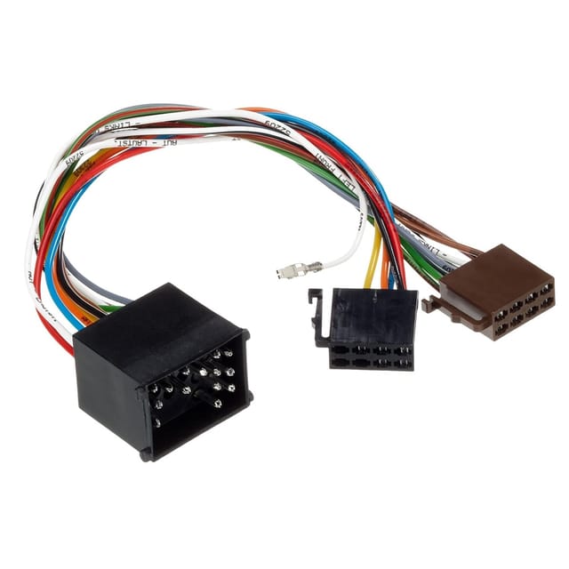 AIV ISO Autoradio-Adapter Auto-Radio Auto-Adapter ISO zu OEM Hersteller, Ermöglich Einbau ISO Auto-Radio mit OEM Verkablung für BMW Ford Mini