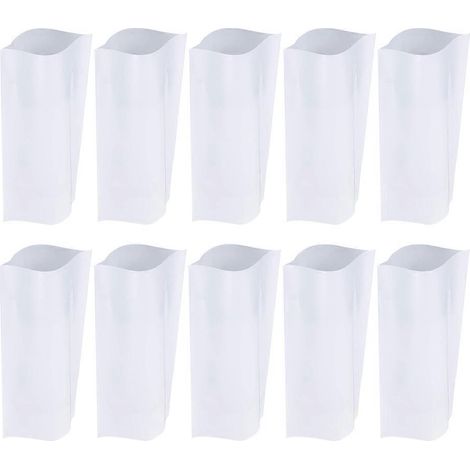Packung Mit 20 Weißen Schrumpfhüllen Für Sublimationsdruck, Für Tassen, Wasserflaschen Und Becher – 29 X 18 Cm – Weiß