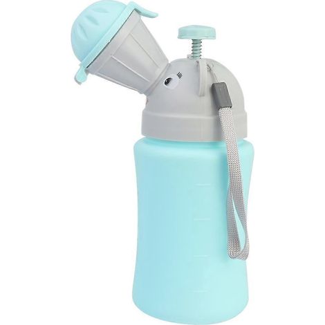 1 Kinder-autourinal, Tragbares Töpfchen, Mini-urinal, Notfalltoilette Für Draußen (junge) - Blau