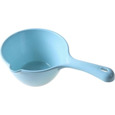 Kunststoffkelle (1 Stück) Für Haushalt, Gastronomie Und Küche. – 28,00 X 17,00 X 8,50 Cm – Blau