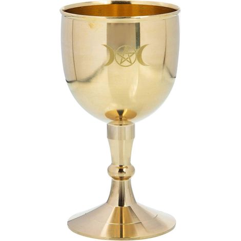 Kupferner Opferbecher, Dekorativer Buddhistischer Opferbecher, Exquisiter Weinbecher, Heiliger Becher Für Zuhause – 7,8 X 4,2 Cm – Gold