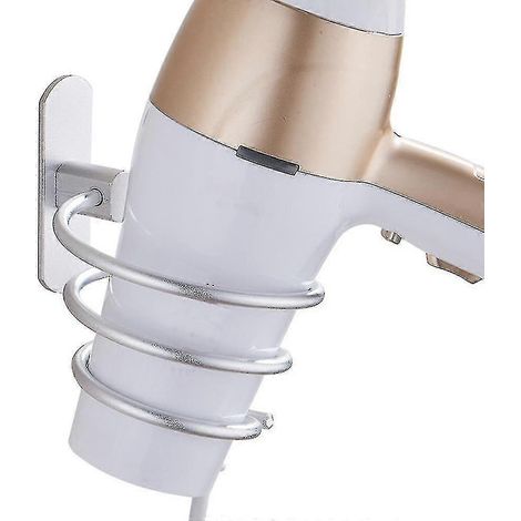 Haartrocknerhalter, Ablage Aus Hochfestem Aluminium Für Badezimmerhaartrockner