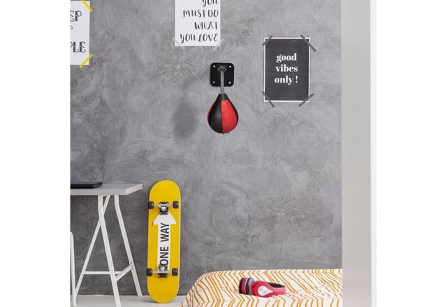 relaxdays Punchingball für die Wand