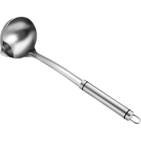 Öllöffel Aus Edelstahl 304, Öl- Und Suppentrenner (silber) – 30,5 X 9 X 3 Cm – Silber