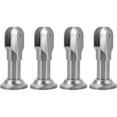 Befestigungsteile Für Trennwände In Öffentlichen Toiletten, Aus Edelstahl – 14,50 X 6,00 X 1,80 Cm – Silber