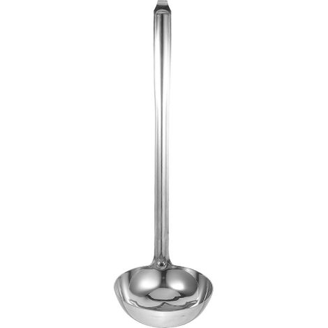 Servierkelle Mit Aufhängehaken, Edelstahl, Langer Griff, Küchenutensil (13 Cm)