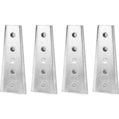 Paar Sofa-verschlüsse, Sofa-befestigungsschlaufen, Sofa-verbindungswinkel, Möbelbefestigungszubehör – 12,00 X 4,90 X 1,70 Cm – Silber