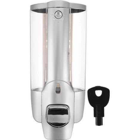 Wandmontierter Flüssigseifenspender, 350 Ml (1 Stück), Für Zuhause Und Hotel. – 19,00 X 9,00 X 8,00 Cm