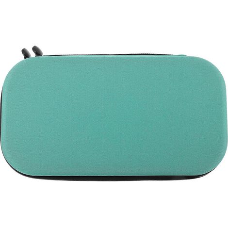 Tragbare Hartschalen-etui Für Stethoskop Mit Netztasche – 27 X 15 Cm – Grün