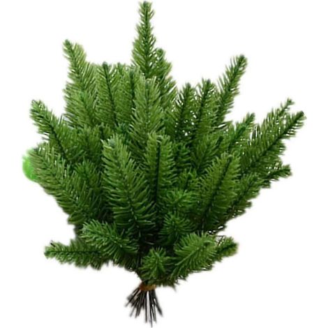 50 Dekorative Künstliche Kiefernzweige, Simulierte Blätter, Weihnachtsschmuck