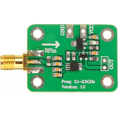 Logarithmisches Wattmeter, Hf-signalleistungsmessung, Hf-wattmeter 0,1–2,5 Ghz