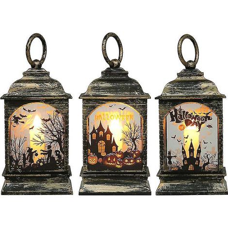 Set Mit 3 Halloween-lampen