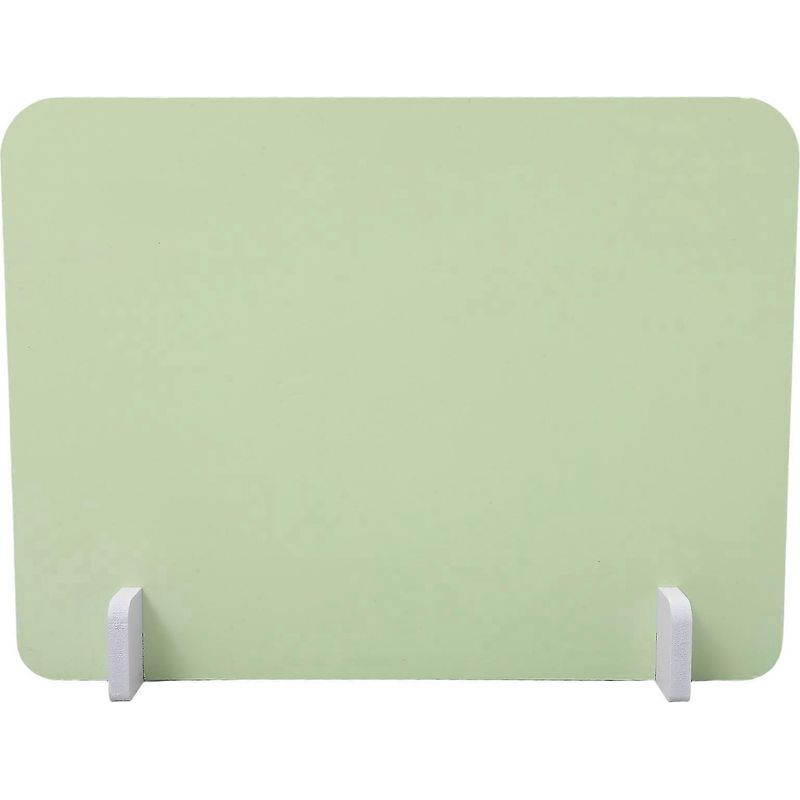 Bürotrennwand-set Mit Spuckschutz Für Schüler – 39,70 X 29,80 X 7,00 Cm – Hellgrün