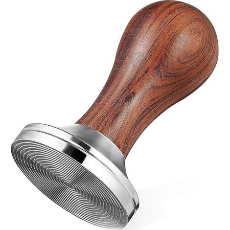 Manueller Espresso-tamper, Espresso-zubereitungswerkzeug, 53-mm-metalltamper, Espresso-zubehör – 9,00 X 5,30 X 5,30 Cm – Multi