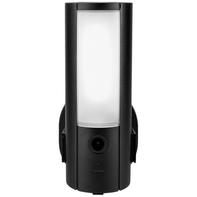 ABUS Überwachungskamera WLAN Licht Außen-Kamera (PPIC46520), mit Speicherkarte, App, Schwarz (Mit Personenerkennung, Tiererkennung, Autoerkennung und 2-Wege-Audio)