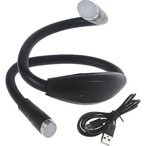 Nackenleselampe, Flexible 4-led-taschenlampe Mit 3 Beleuchtungsmodi, Ideal Für Leser.