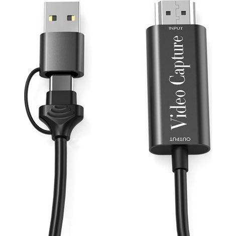 Hochauflösende Spielvideoaufnahme, Hdmi-ein-/ausgang Kompatibel Mit Usb Typ A/c
