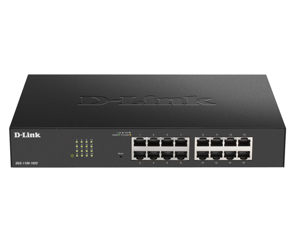 D-link Dgs-1100-24pv2 24-port Layer2 Poe Gigabit Smart Switch 24x 10/100/1000mbit/s Mit 12x Poe 802