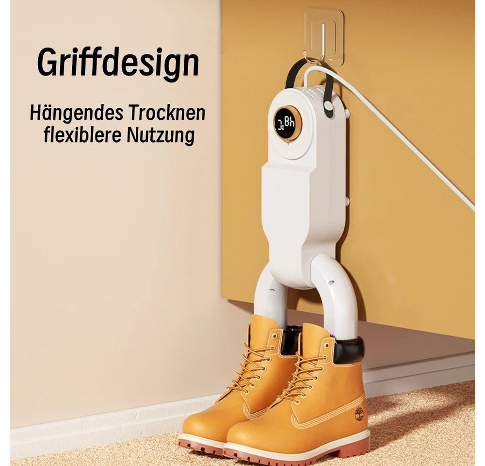 ANYSUN Schuhtrockner elektrisch Schuhheizung Schuhwärmer Stiefeltrockner Handschuhtrockner, 150 W, UV-Geruchsentfernung für Schuhe, Hüte und Skischuhe Bild 5
