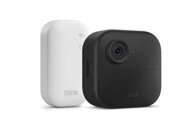 blink Überwachungskamera Kamera Outdoor 4 Sicherheitskamera 1-Kamera-System (Außenbereich, Innenbereich, 1-tlg)