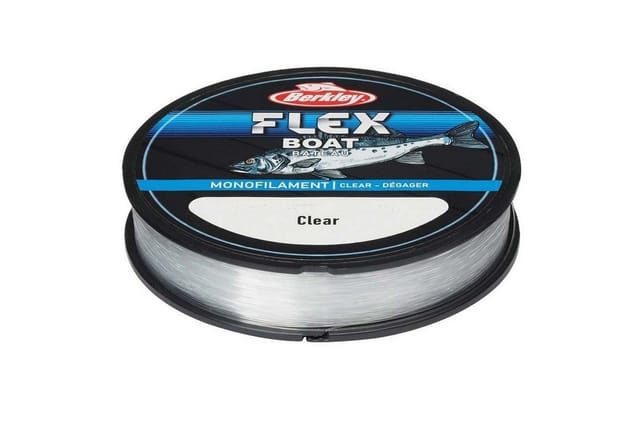 Berkley Angelschnur, 300 m Länge, Berkley Flex Boat 300m 0,35mm Clear Monofile Angelschnur