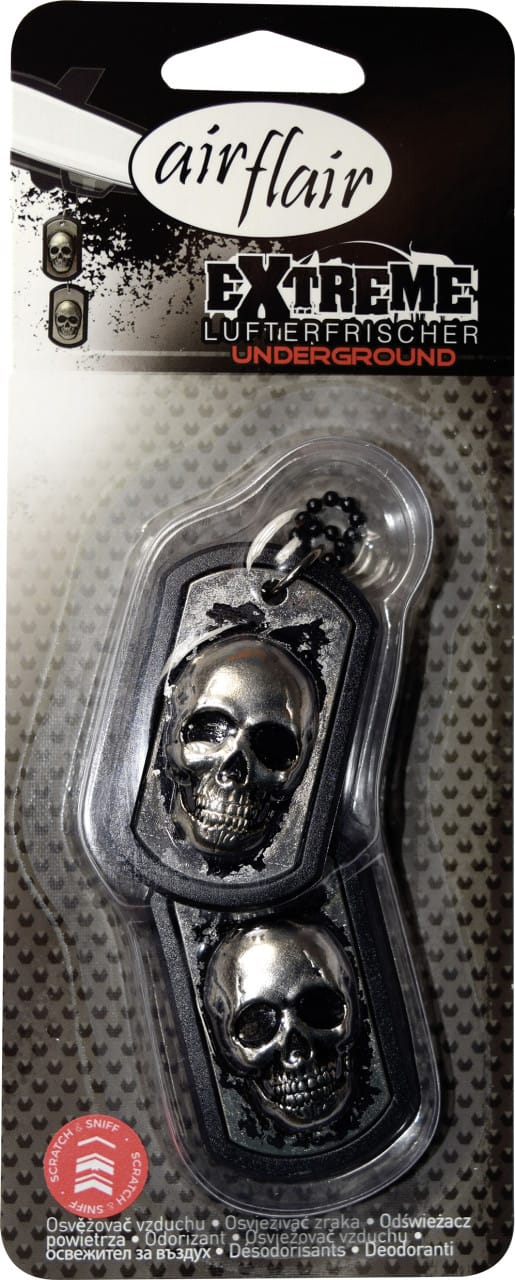 Airflair Raumduft airflair Lufterfrischer Driven Dog Tags Black Out