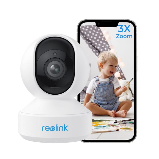 Reolink Überwachungskamera 5MP PTZ WLAN (Innenbereich, 3X Optischem Zoom,2,4/5,0 GHz WiFi,12m IR-Nachtsicht,2-Wege-Audio)