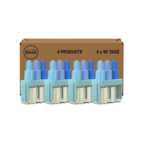 Febreze Raumduft-Nachfüllflasche Febreze 3Volution Nachfüller für Duftstecker Reine Frische Raumduft un