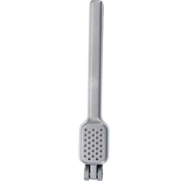 WESTMARK Knoblauchpresse Retro-Verpackung, Aluminium, 15,2 x 2,5 x 3,1 cm, Biopress, Silber, Aluminium