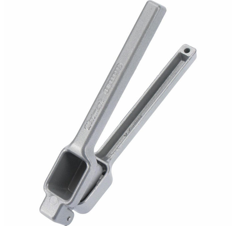 WESTMARK Knoblauchpresse Retro-Verpackung, Aluminium, 15,2 x 2,5 x 3,1 cm, Biopress, Silber, Aluminium Bild 2