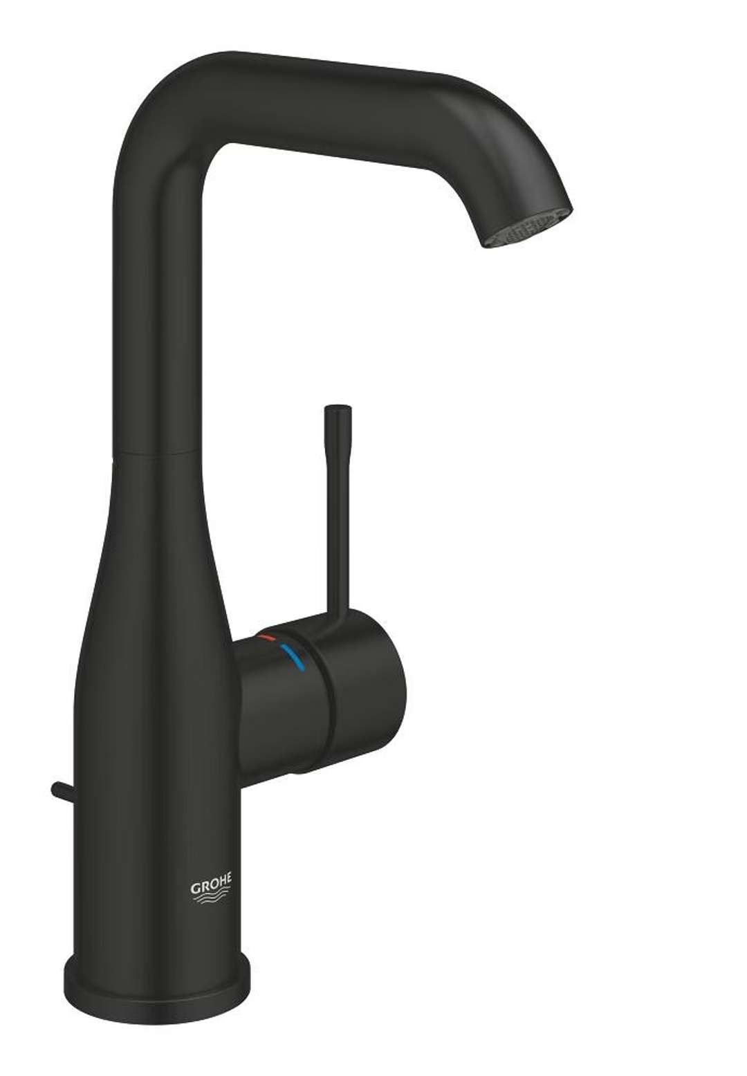 Grohe Essence New - Waschtischarmatur Mit Ablaufgarnitur, Schwarz Matt 326282431