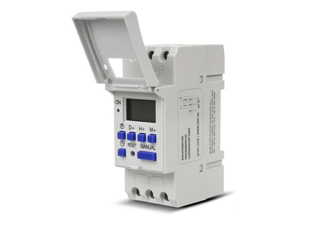 GreenBlue Zeitschaltuhr GB104, Din-Schiene LCD Timer Programmer