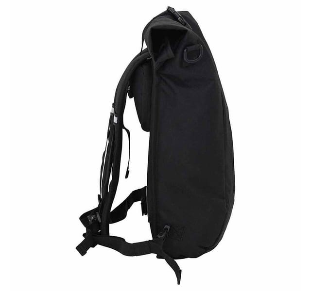 vidaXL Fahrradsattel Fahrradtasche Schwarz 31 x 13 x 58 cm Polyester (1-tlg)