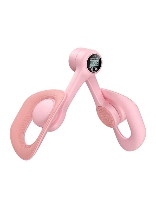 MERACH Beckenbodentrainer Beintrainer für Frauen, 360°drehbar, LED Zähler, Beine Trainingsgerät für zuhause oder Büro, 1-tlg., Gesäß, Rücken und Armen stärken, Fitness Yoga Sportgerät, Postnatale Rückbildung, kompakt, tragbar, vielseitige Trainings
