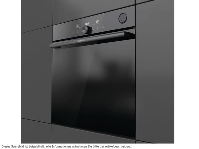 GORENJE Einbaubackofen, mit 2-fach kein Auszug vorhanden, Reinigung mit Wasser / Dampf