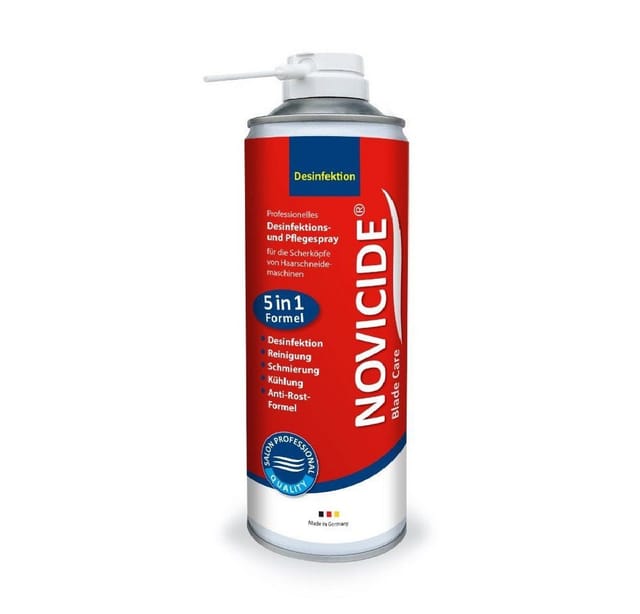 NOVICIDE Novicide Blade Care Spray 500 ml – 5-in-1 Elektrorasierer Reinigungslösung
