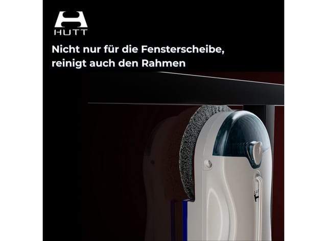 HUTT Fensterputzroboter 10, Dual-Modus-Reinigung (eckig & rund)
