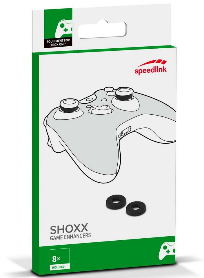 Speedlink 8x SHOXX Game Enhancer Stoß-Dämpfer Thumb-Stick Ringe Controller (8 St., für Xbox One Controller, Ziel-Hilfe, Ergonomisch) Bild 4